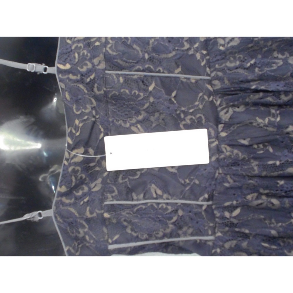 kimchi blue‎ Urban Outfitters black Floral Lace Mini Dress Adjustable Straps nwt - Picture 5 of 9
